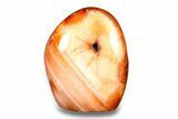 Free-Standing, Polished Carnelian Agate - Madagascar #283470-1